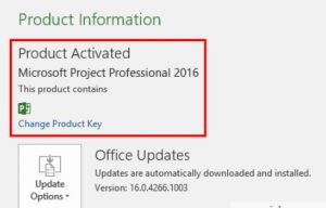 HOW TO ACTIVATE MICROSOFT PROJECT WITHOUT PRODUCT KEY