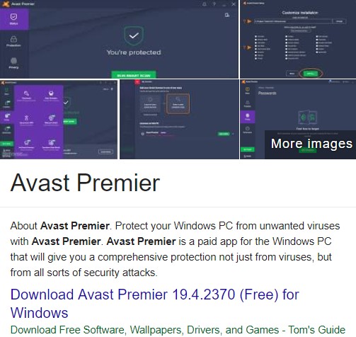 Avast Premier license key