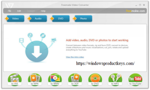 Freemake Video Converter Key With Crack Free Download