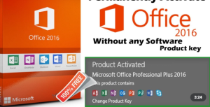 Microsoft Office Professional 2016 Product Key [100% Working]