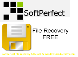 SoftPerfect File Recovery Full Crack + Activation Code