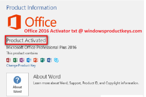 Office 2016 Activator txt [Permanent Activation Latest]