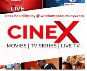 CinEX HD Utility Key Free for Windows 7, 8, 10