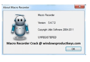 Macro Recorder Crack + License Key [Mac/Win]