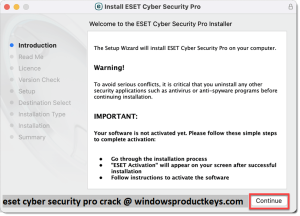 ESET Cyber Security Pro 8.8.710 Crack + license key [Full 2023]