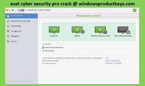 ESET Cyber Security Pro 8.8.710 Crack + license key [Full 2023]
